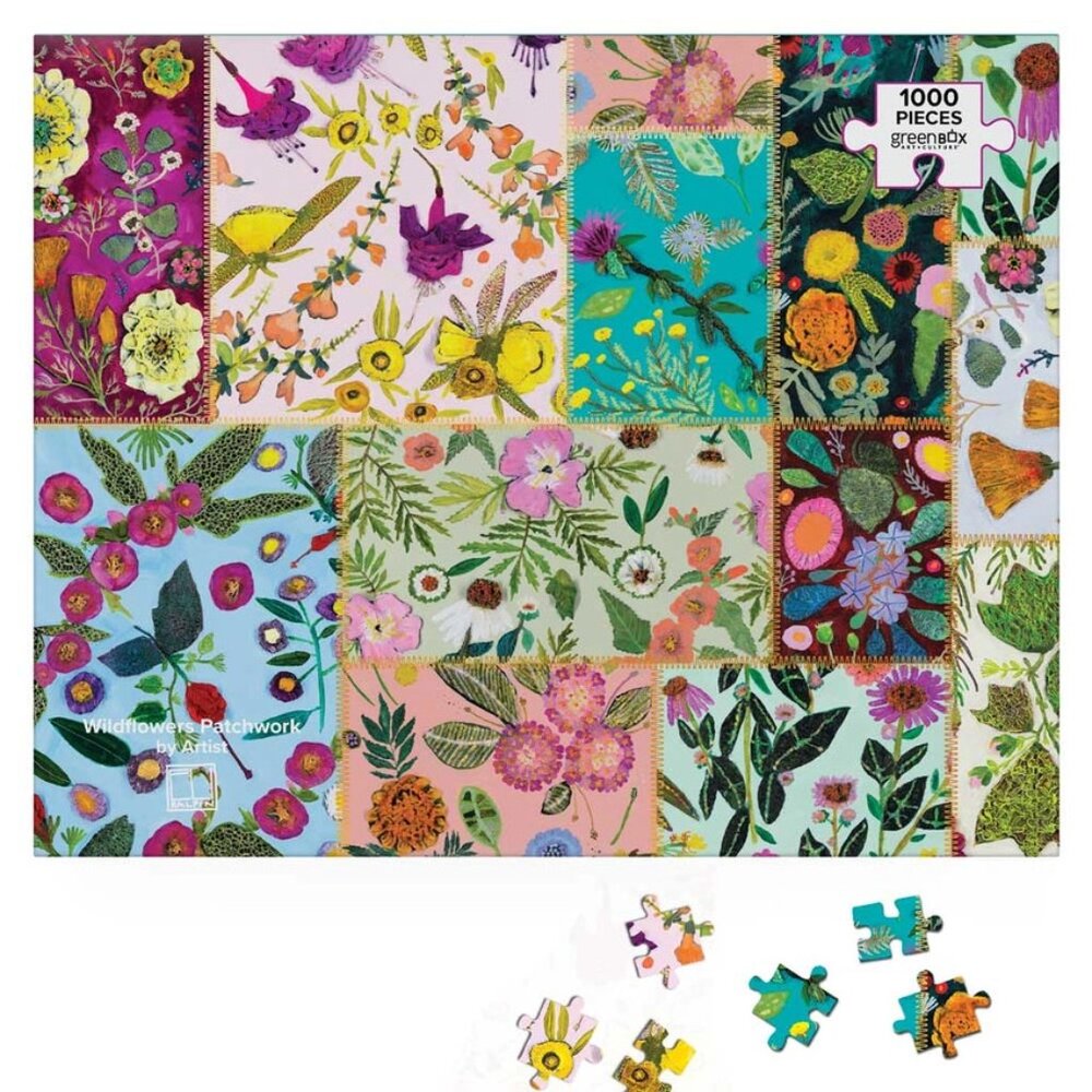 1000pc. Puzzle - Wildflowers Patchwork